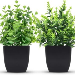 2 Packs Small Fake Plants...