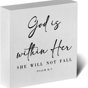 God is within Her Bible...