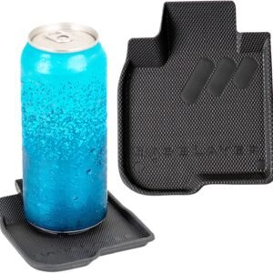 BaseLayer Car Mat Shaped Drink Coasters Set of Four – Made in The USA