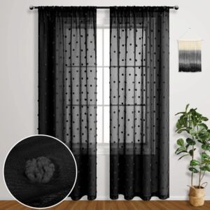 Black Curtains 96 Inches...