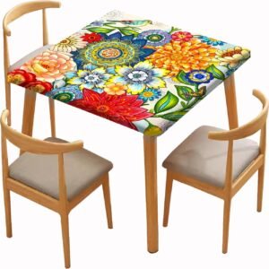 Boho Floral Fitted Tablecloths...