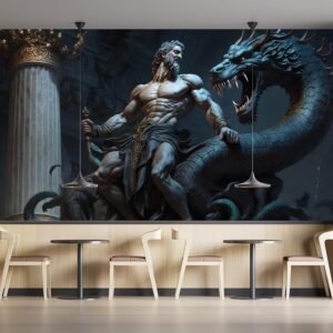 Hercules and Dragon Ladon...