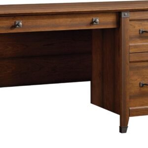 Sauder Carson Forge Desk, Washington Cherry finish