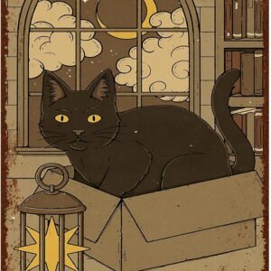 Vintage Cat Tin Sign...