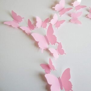 24pcs 3D Butterfly Removable...