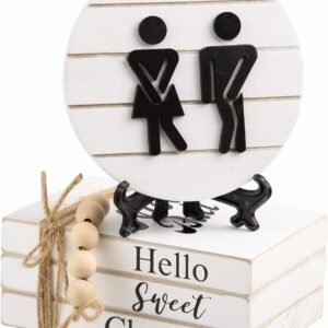 Bathroom Shelf Decor...