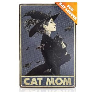 Black Cat Mom Vintage...