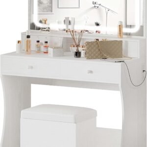 IRONCK Vanity Desk with...