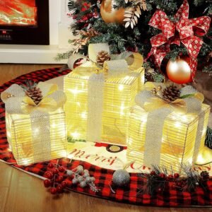 Lulu Home Set of 3 Lighted...